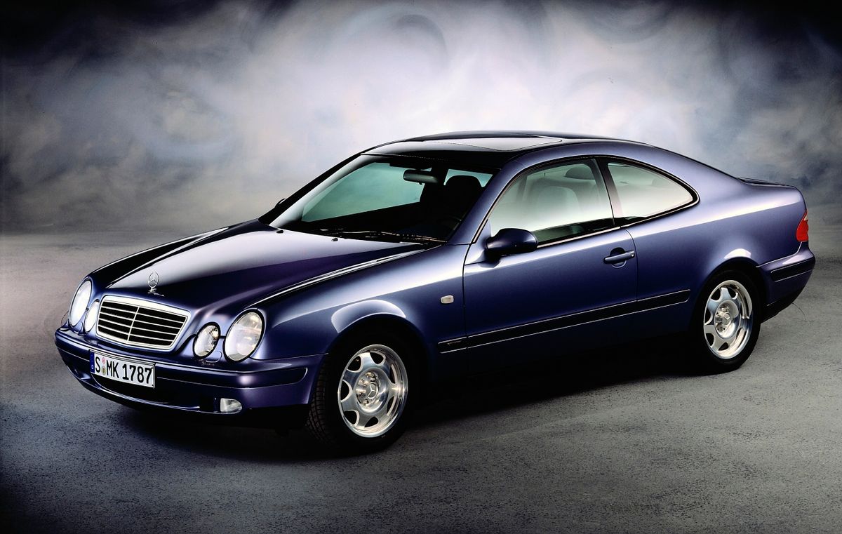 Mercedes-Benz Classe CLK 1997. Carrosserie, extérieur. Coupé, 1 génération