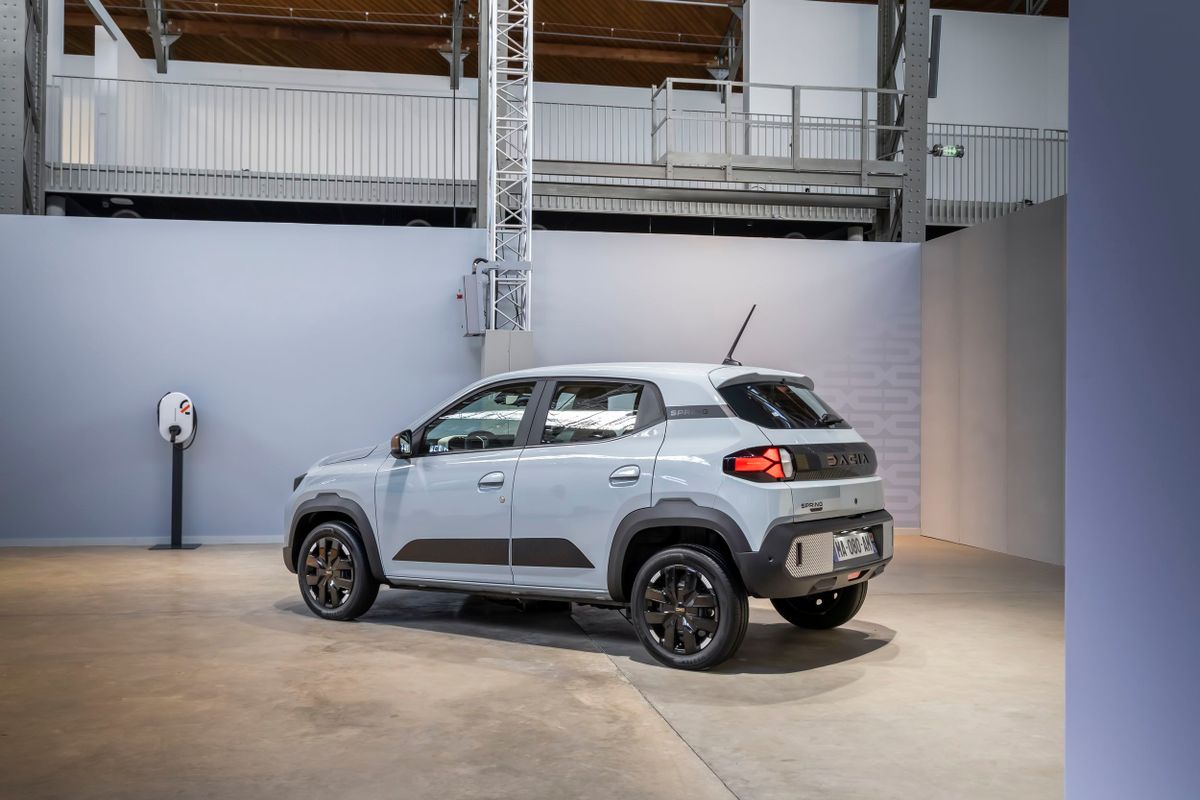 Dacia Spring. Кузов, экстерьер.
