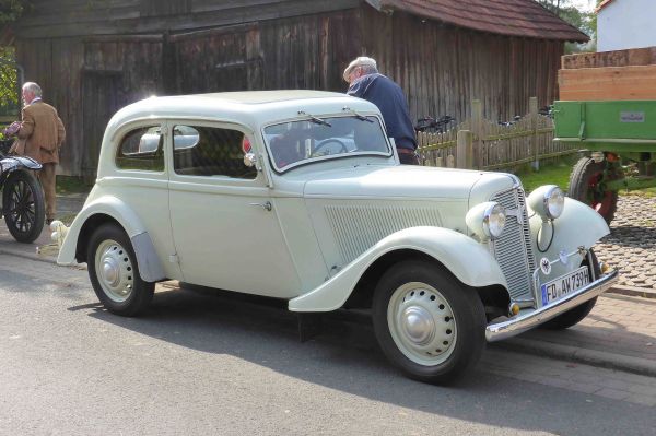 Adler Trumpf 1932. Bodywork, Exterior. Limousine, 1 generation