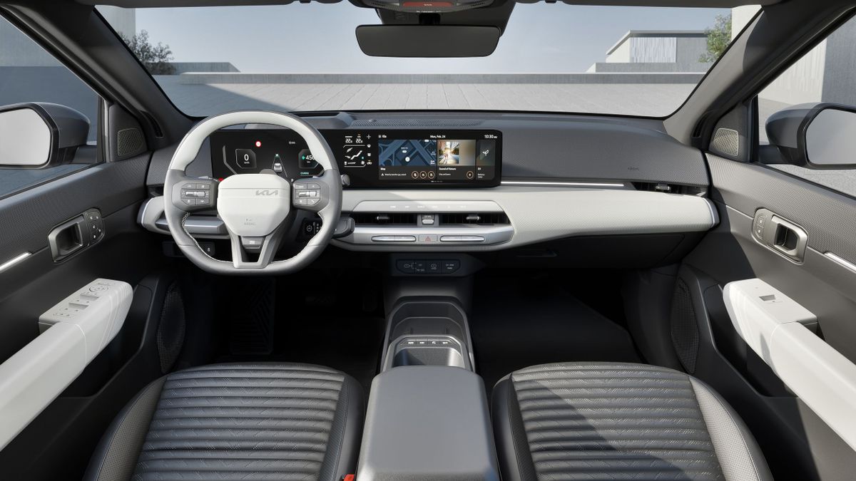 Kia EV4 2025. Передние сидения. Хэтчбек 5 дв., 1 поколение