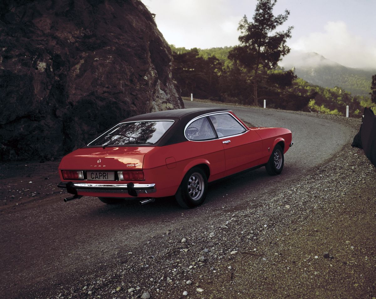 Ford Capri 1974. Carrosserie, extérieur. Coupé, 2 génération