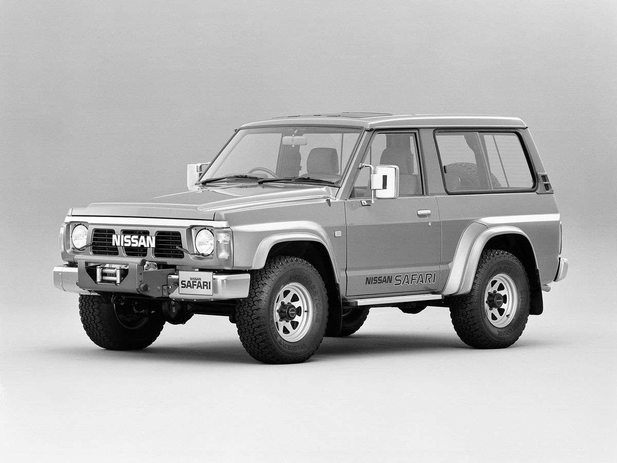 Nissan Safari 1987. Bodywork, Exterior. SUV 3-doors, 4 generation
