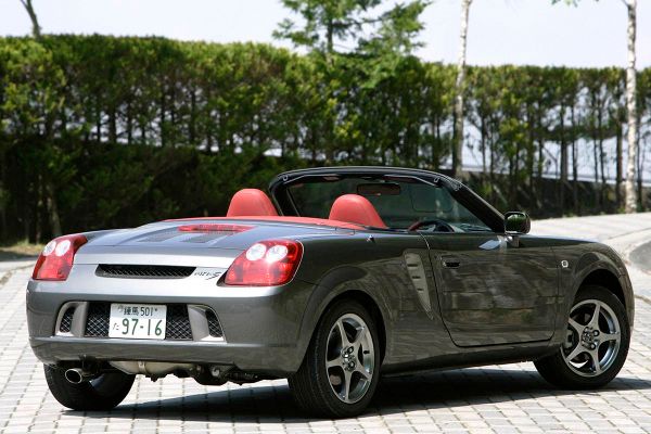 Toyota MR-S 2002. Carrosserie, extérieur. Roadster, 1 génération, restyling