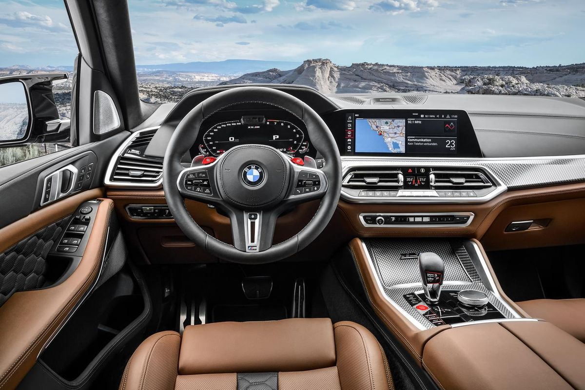 BMW X5 M 2019. Siéges avants. VUS 5-portes, 3 génération