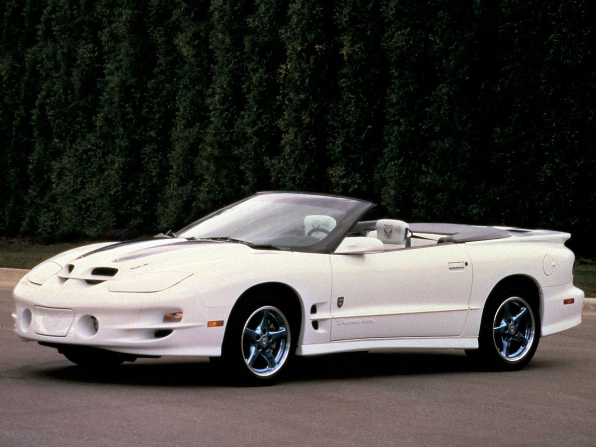 Pontiac Firebird 1993. Carrosserie, extérieur. Cabriolet, 4 génération