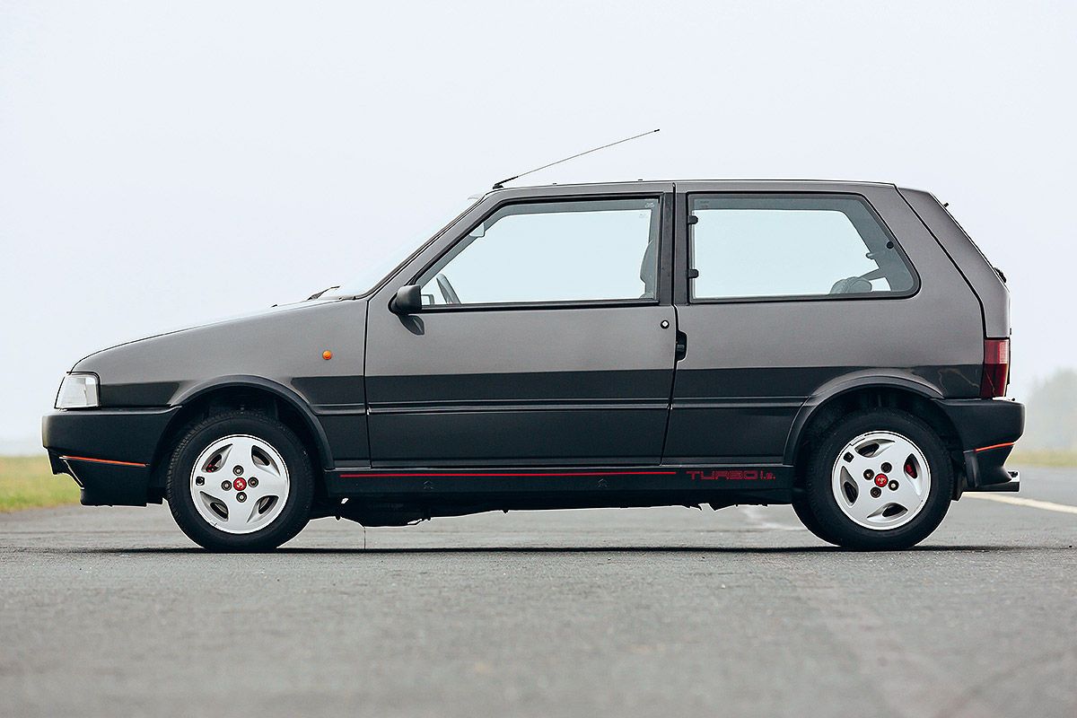Fiat Uno 1989. Carrosserie, extérieur. Mini 3-portes, 1 génération, restyling