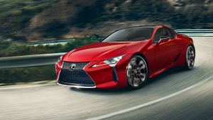 Lexus LC 2024. Carrosserie, extérieur. Coupé, 1 génération, restyling 1