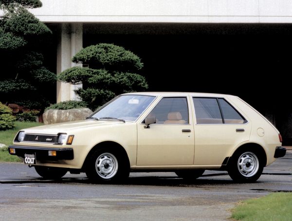 Mitsubishi Colt 1979. Carrosserie, extérieur. Hatchback 5-portes, 1 génération