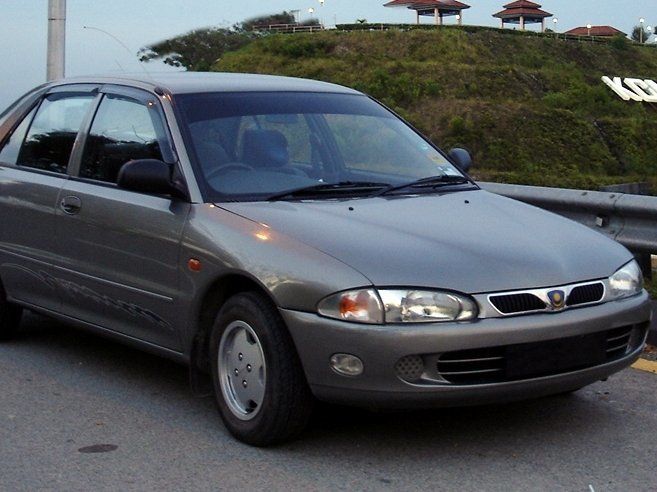 Proton Wira 1993. Bodywork, Exterior. Liftback, 1 generation