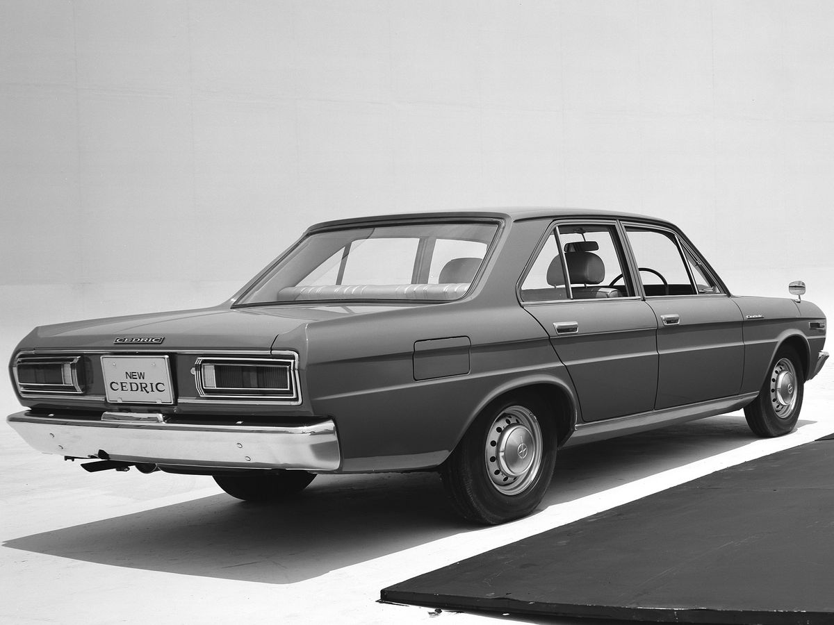 Nissan Cedric 1965. Bodywork, Exterior. Sedan, 2 generation