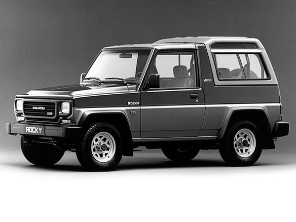 Daihatsu Rocky 1990. Bodywork, Exterior. SUV 3-doors, 1 generation