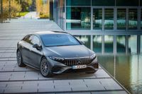 Мерседес EQS AMG 2021. Кузов, экстерьер. Лифтбэк, 1 поколение