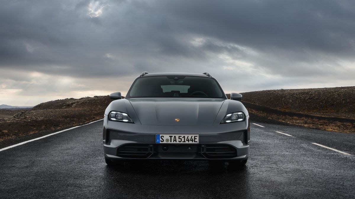 Porsche Taycan 2024. Кузов, экстерьер. Универсал 5 дв., 1 поколение, рестайлинг