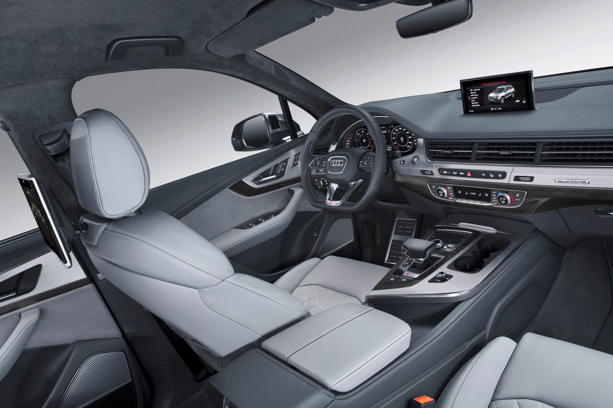 Audi SQ7 2016. Front seats. SUV 5-doors, 1 generation