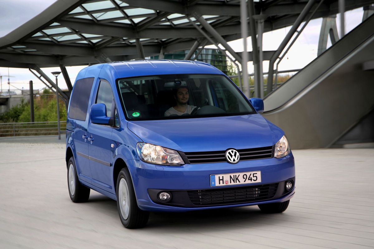 Volkswagen Caddy 2010. Carrosserie, extérieur. Compact Van, 3 génération, restyling