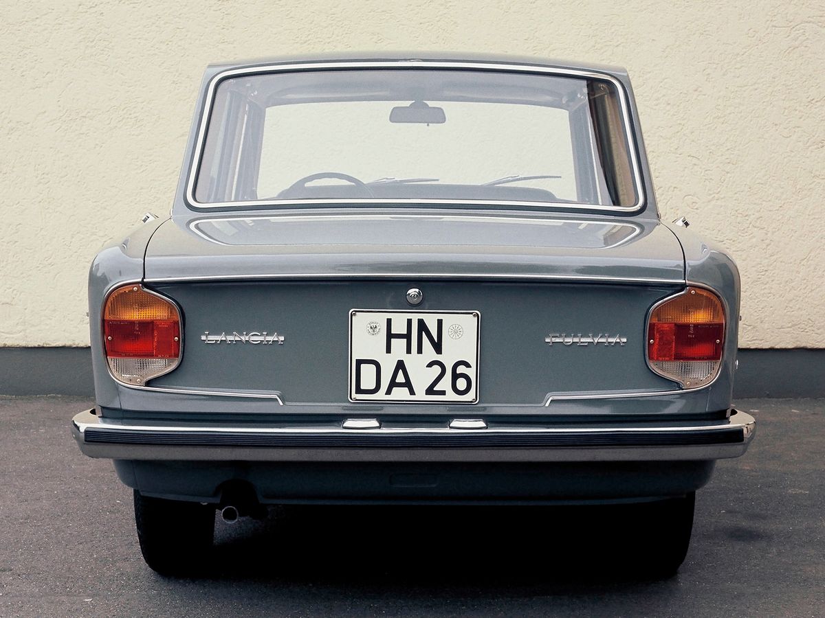 Lancia Fulvia 1963. Bodywork, Exterior. Sedan, 1 generation
