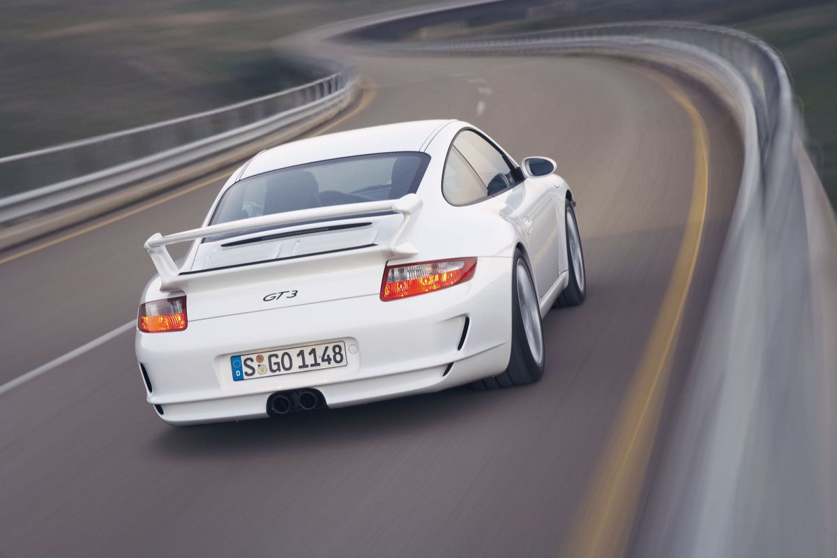 Порше 911 GT3 2006. Кузов, экстерьер. Купе, 2 поколение