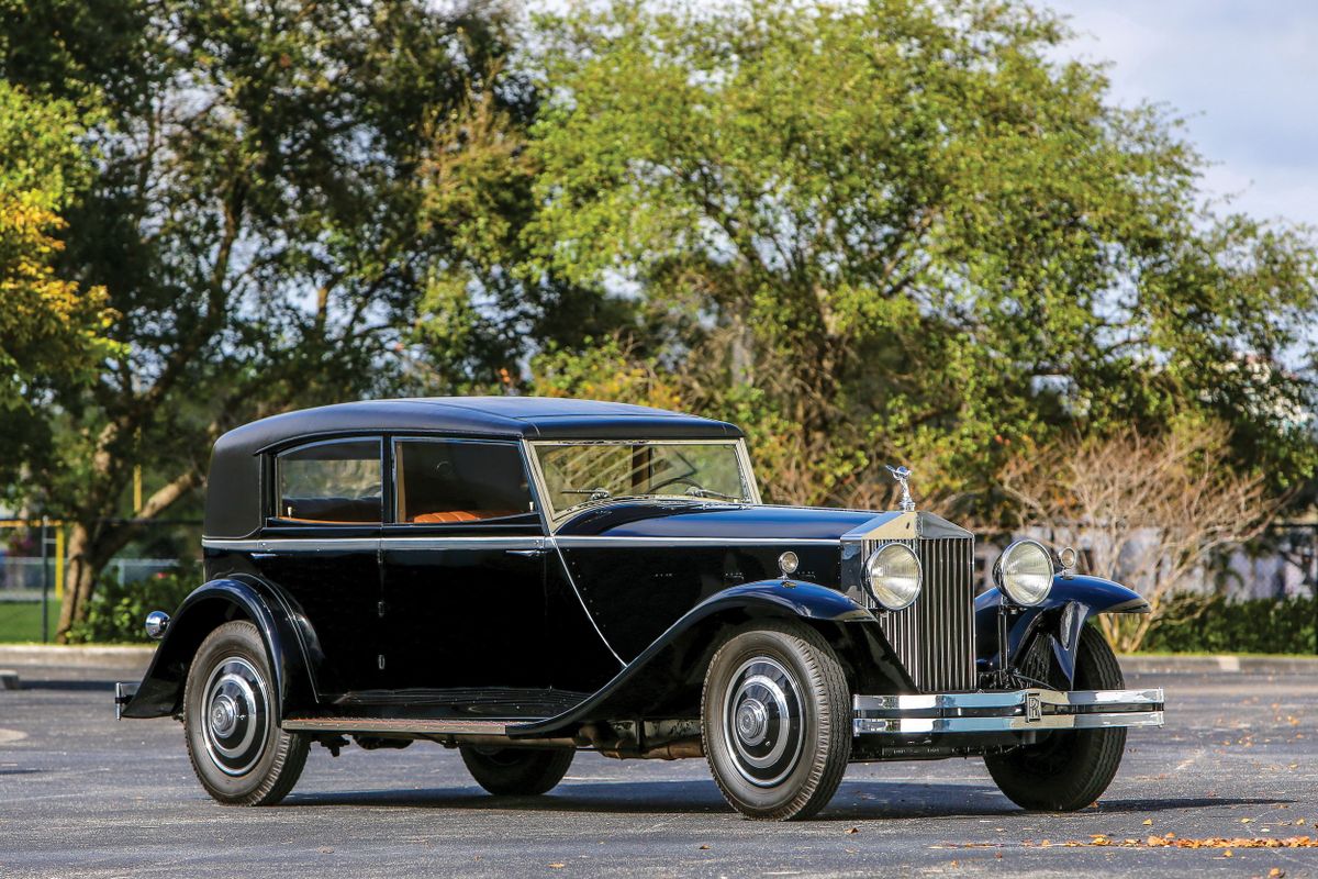 Rolls-Royce Phantom 1929. Carrosserie, extérieur. Berline, 2 génération