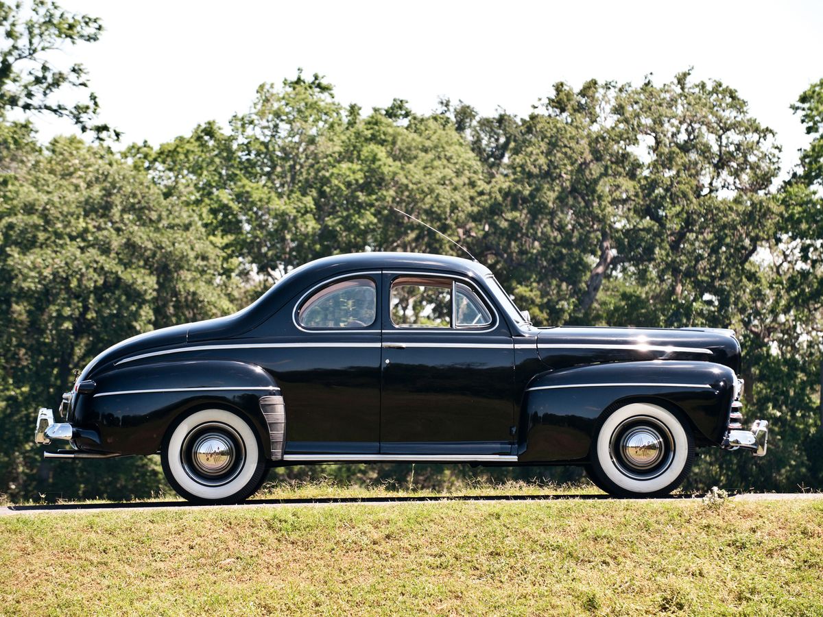 Ford V8 1941. Carrosserie, extérieur. Coupé, 3 génération