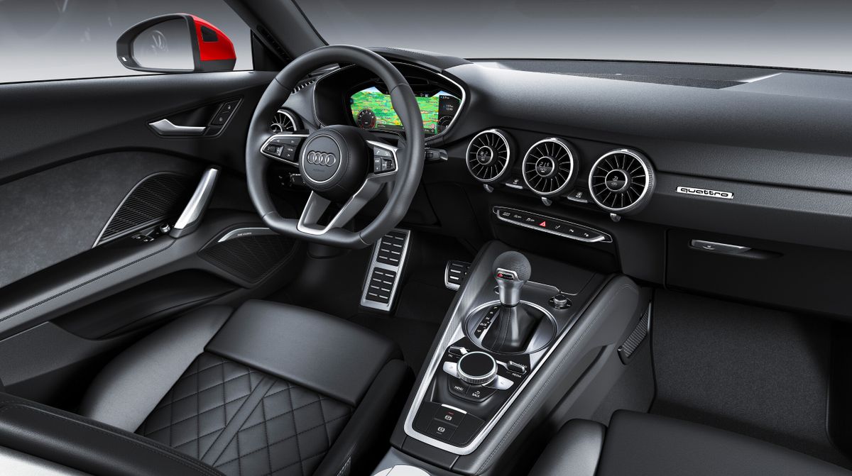 Audi TT 2018. Front seats. Coupe, 3 generation, restyling