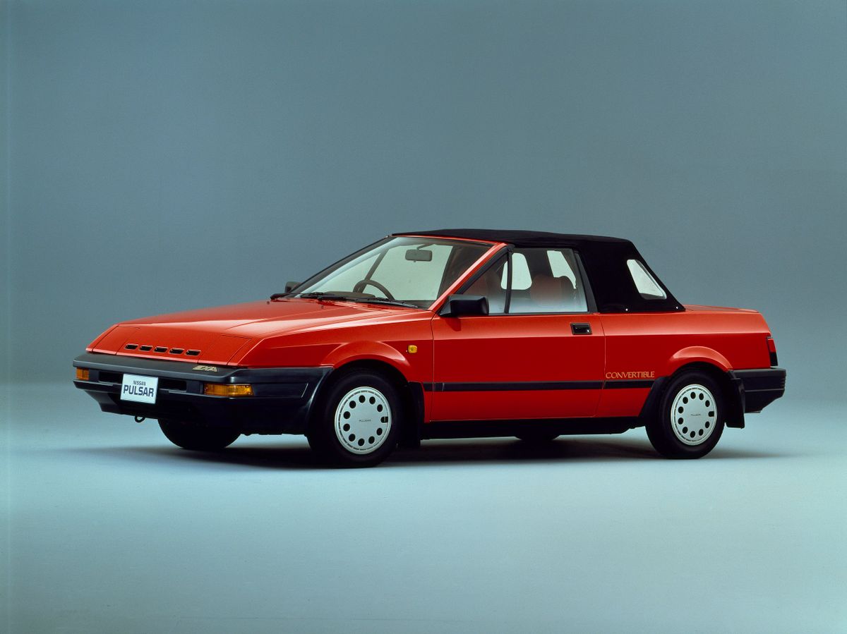 Nissan Pulsar 1982. Bodywork, Exterior. Cabrio, 2 generation