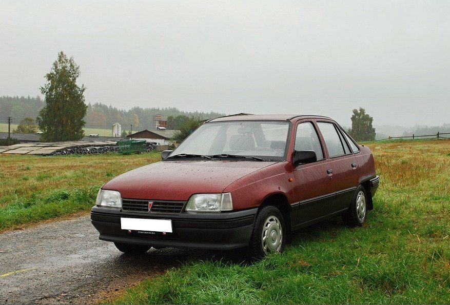 Daewoo Racer 1986. Bodywork, Exterior. Sedan, 1 generation