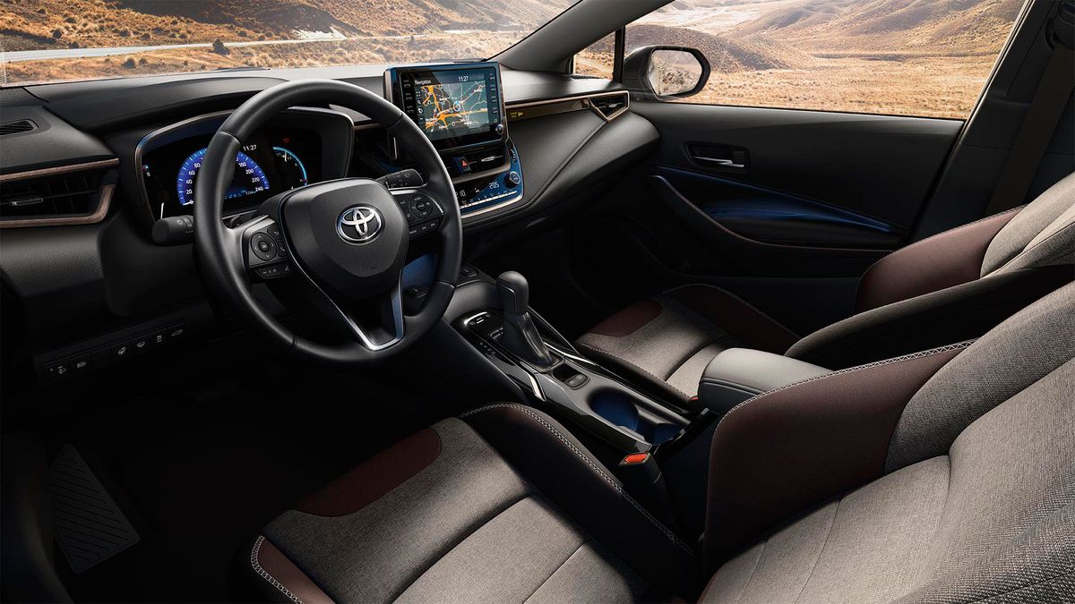 Toyota Corolla 2018. Front seats. Estate 5-door, 12 generation