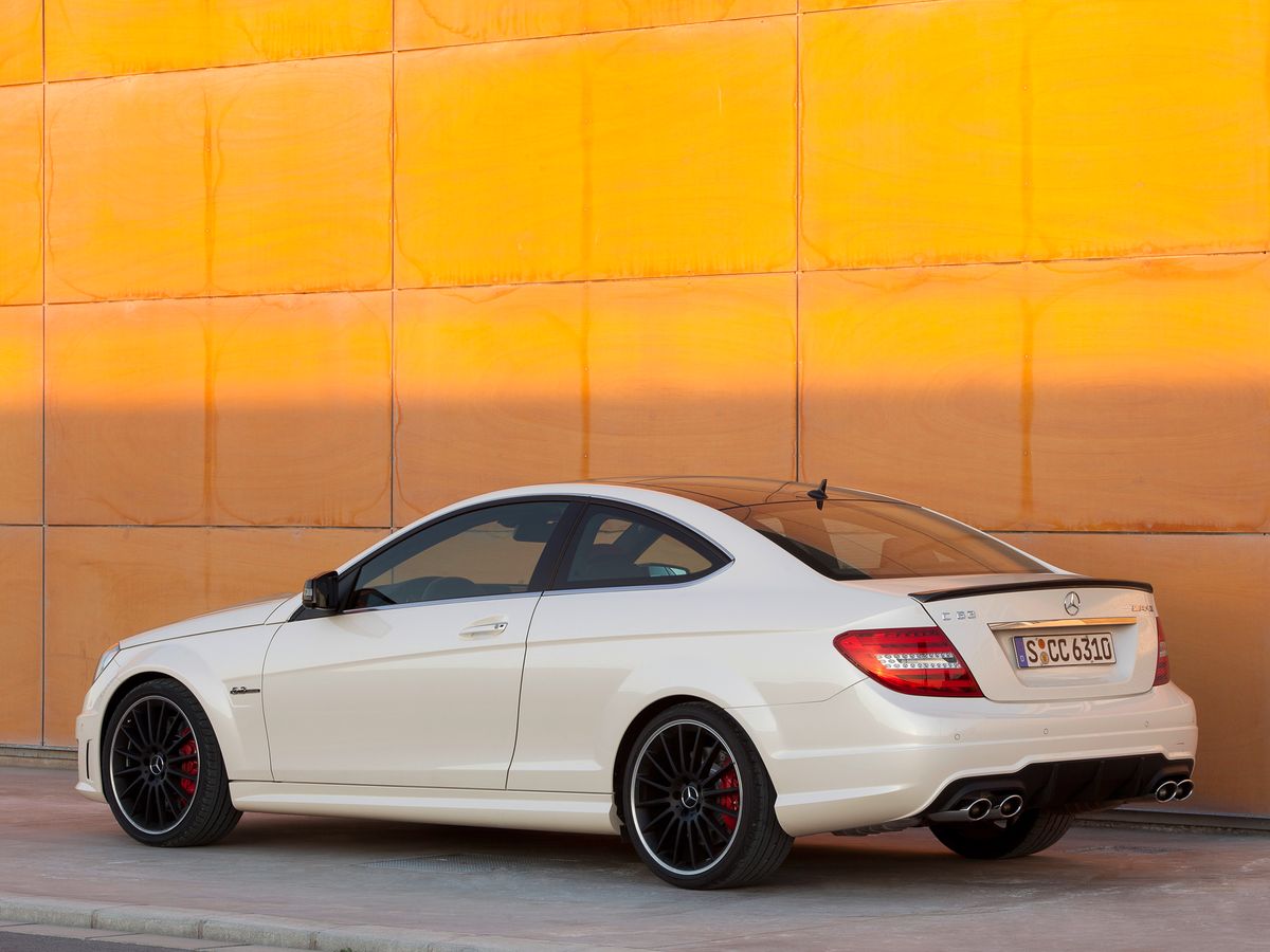 Mercedes C-Class AMG 2011. Bodywork, Exterior. Coupe, 3 generation, restyling