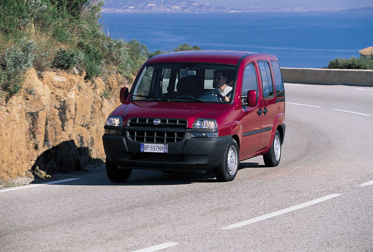 Fiat Doblo 2001. Carrosserie, extérieur. Compact Van, 1 génération