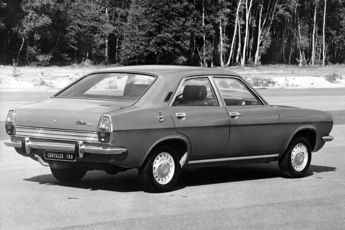 Chrysler 180 1970. Carrosserie, extérieur. Berline, 1 génération