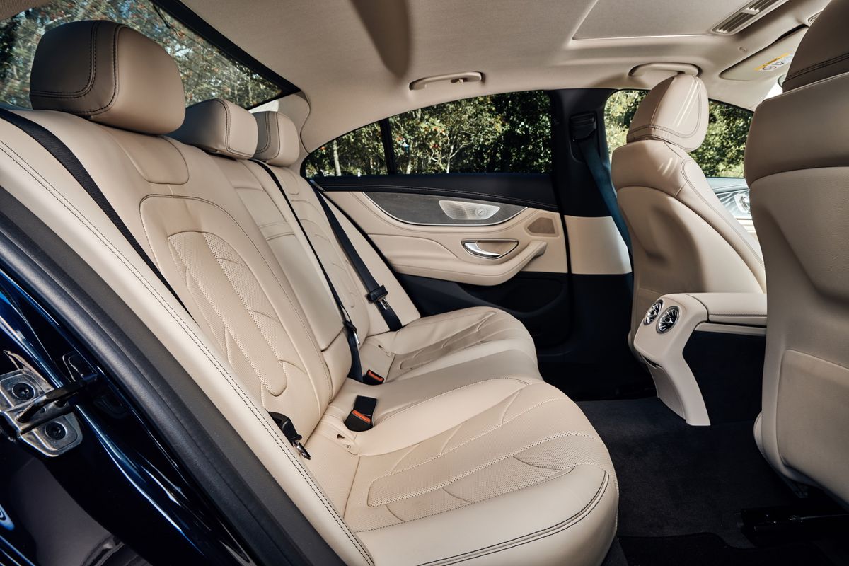 Mercedes CLS AMG 2018. Rear seats. Sedan, 3 generation