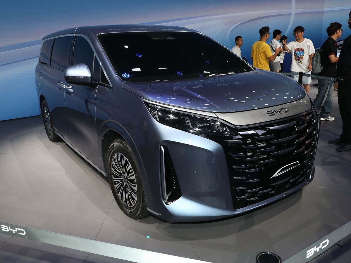 BYD Xia 2024. Кузов, экстерьер. Минивэн, 1 поколение