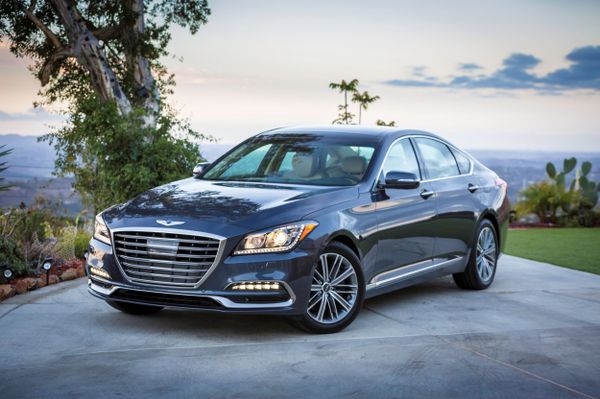 Genesis G80 2017. Bodywork, Exterior. Sedan, 1 generation