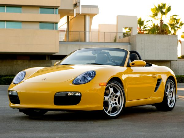 Porsche 718 Boxster 2007. Carrosserie, extérieur. Roadster, 2 génération, restyling 1