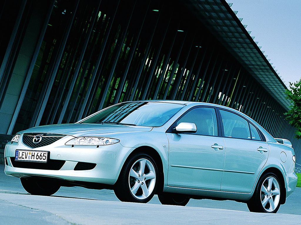 Mazda 6 2002. Carrosserie, extérieur. Liftback, 1 génération