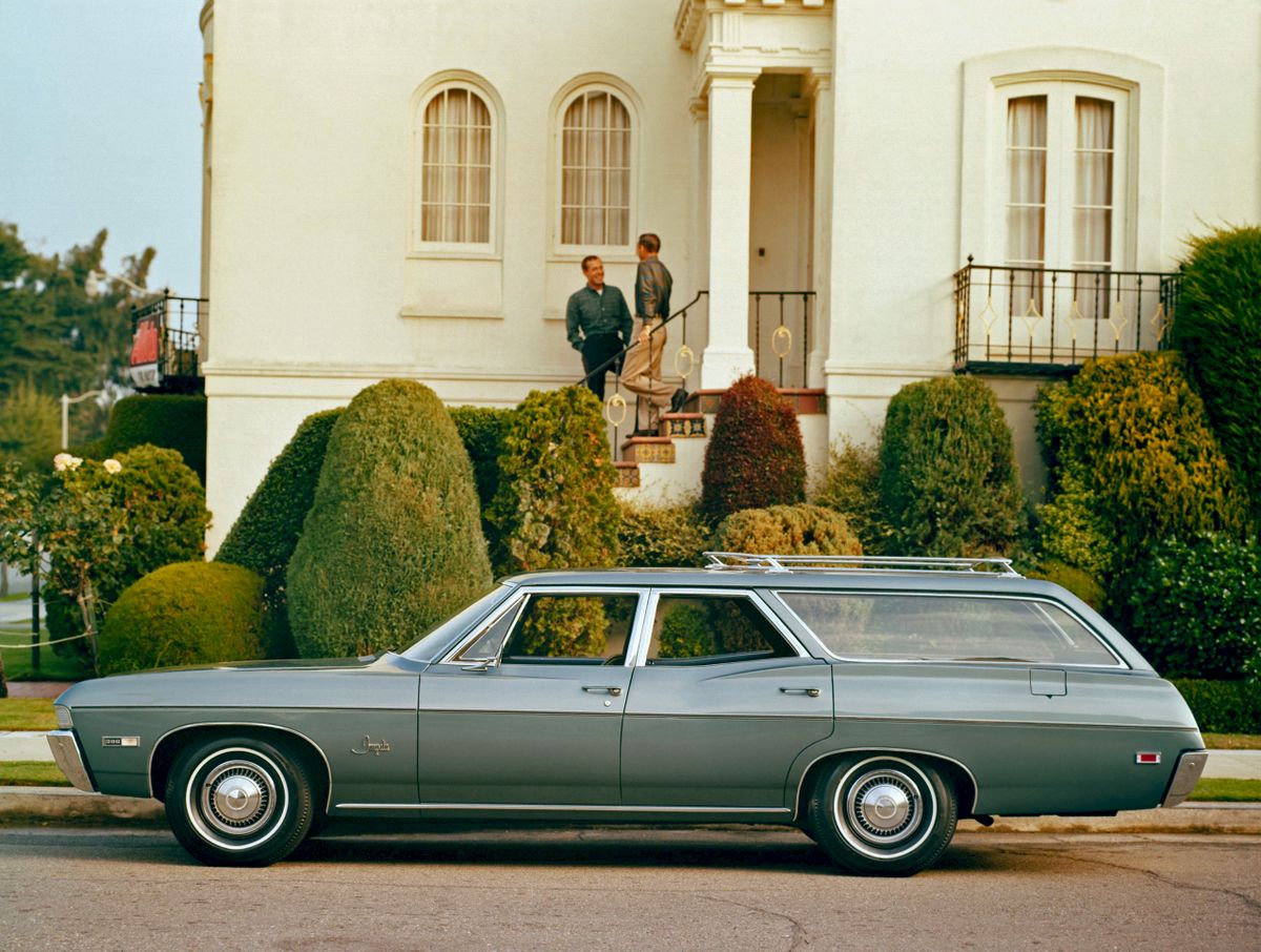 Chevrolet Impala 1964. Carrosserie, extérieur. Break 5-portes, 4 génération