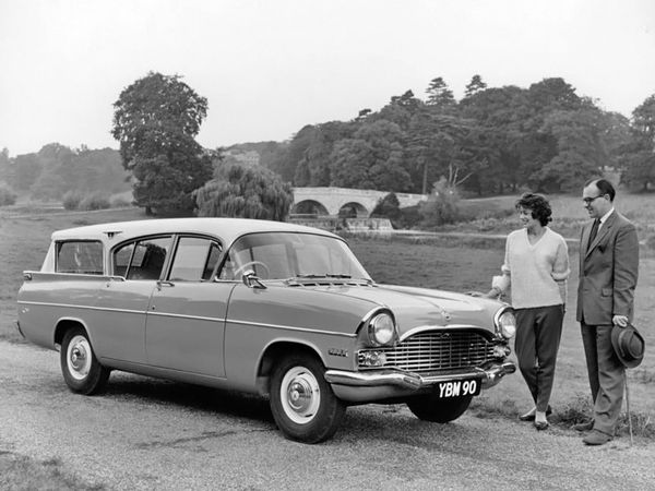 فوكسهول فيلوكس 1957. الهيكل، المظهر الخارجي. ستيشن ٥ أبواب (صالون), 3 الجيل