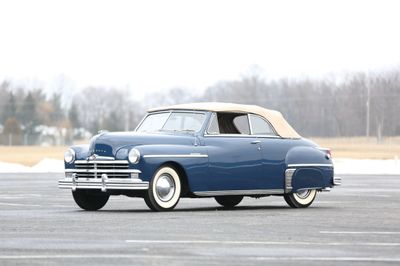 Plymouth Special DeLuxe 1949. Carrosserie, extérieur. Cabriolet, 1 génération