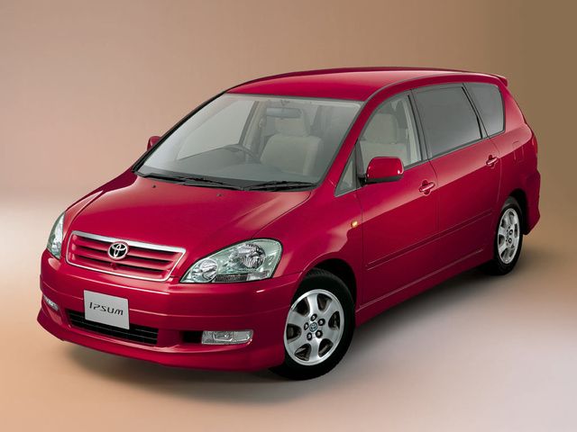 Toyota Ipsum 2001. Carrosserie, extérieur. Compact Van, 2 génération