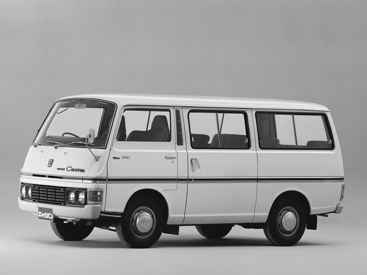 Nissan Urvan 1973. Bodywork, Exterior. Minivan, 2 generation