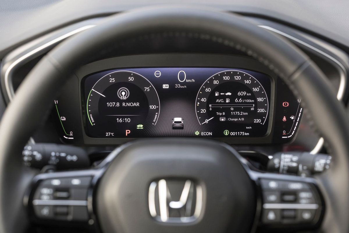 Honda CR-V 2022. Панель приборов. SUV 5 дв., 6 поколение