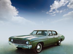 Chevrolet Malibu 1972. Bodywork, Exterior. Sedan, 3 generation