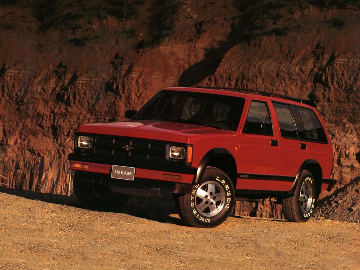 Chevrolet Blazer 1990. Carrosserie, extérieur. VUS 5-portes, 1 génération, restyling