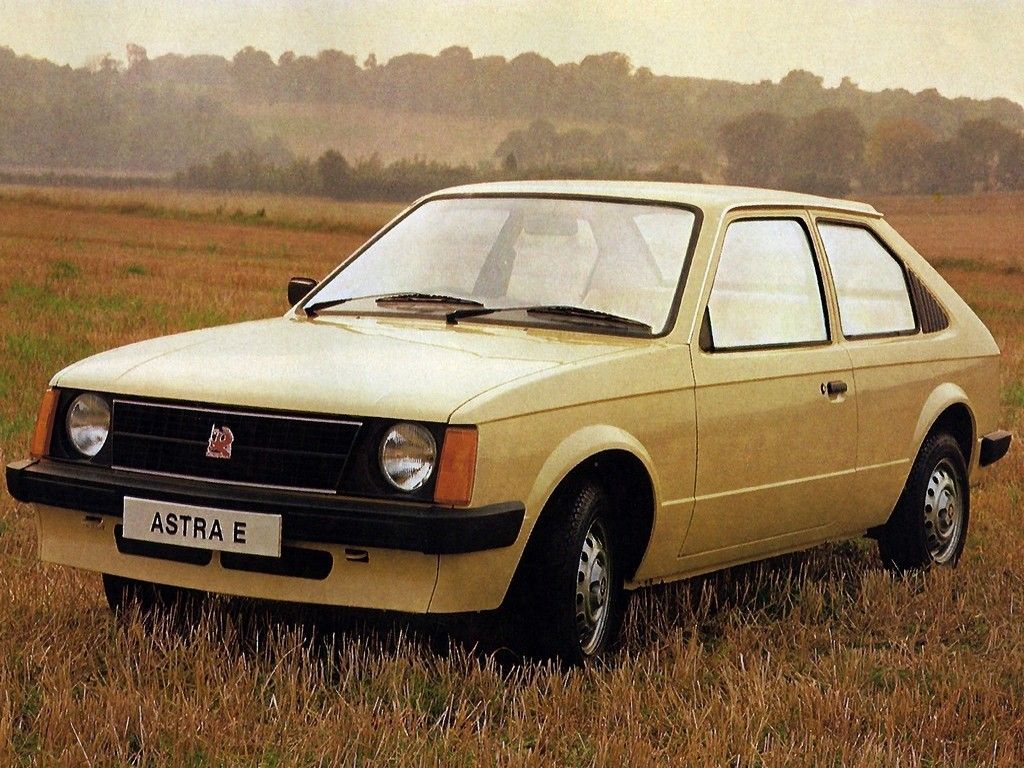 Vauxhall Astra 1979. Bodywork, Exterior. Mini 3-doors, 1 generation
