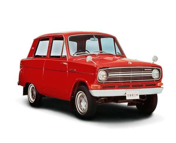 Mitsubishi Minica 1961. Bodywork, Exterior. Mini 3-doors, 1 generation