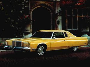 Chrysler New Yorker 1974. Carrosserie, extérieur. Coupé sans montants, 9 génération