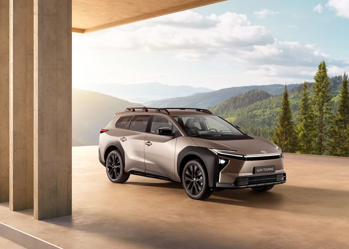 Toyota bZ4X Touring 2025. Кузов, экстерьер. Внедорожник 5 дв., 1 поколение