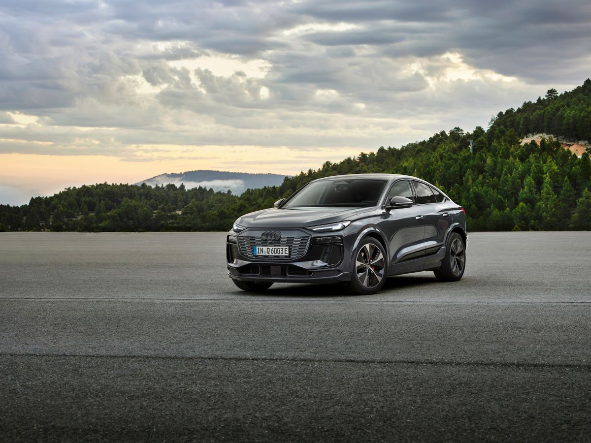 Audi Q6 Sportback e-tron 2024. Кузов, экстерьер. Кроссовер Купе, 1 поколение