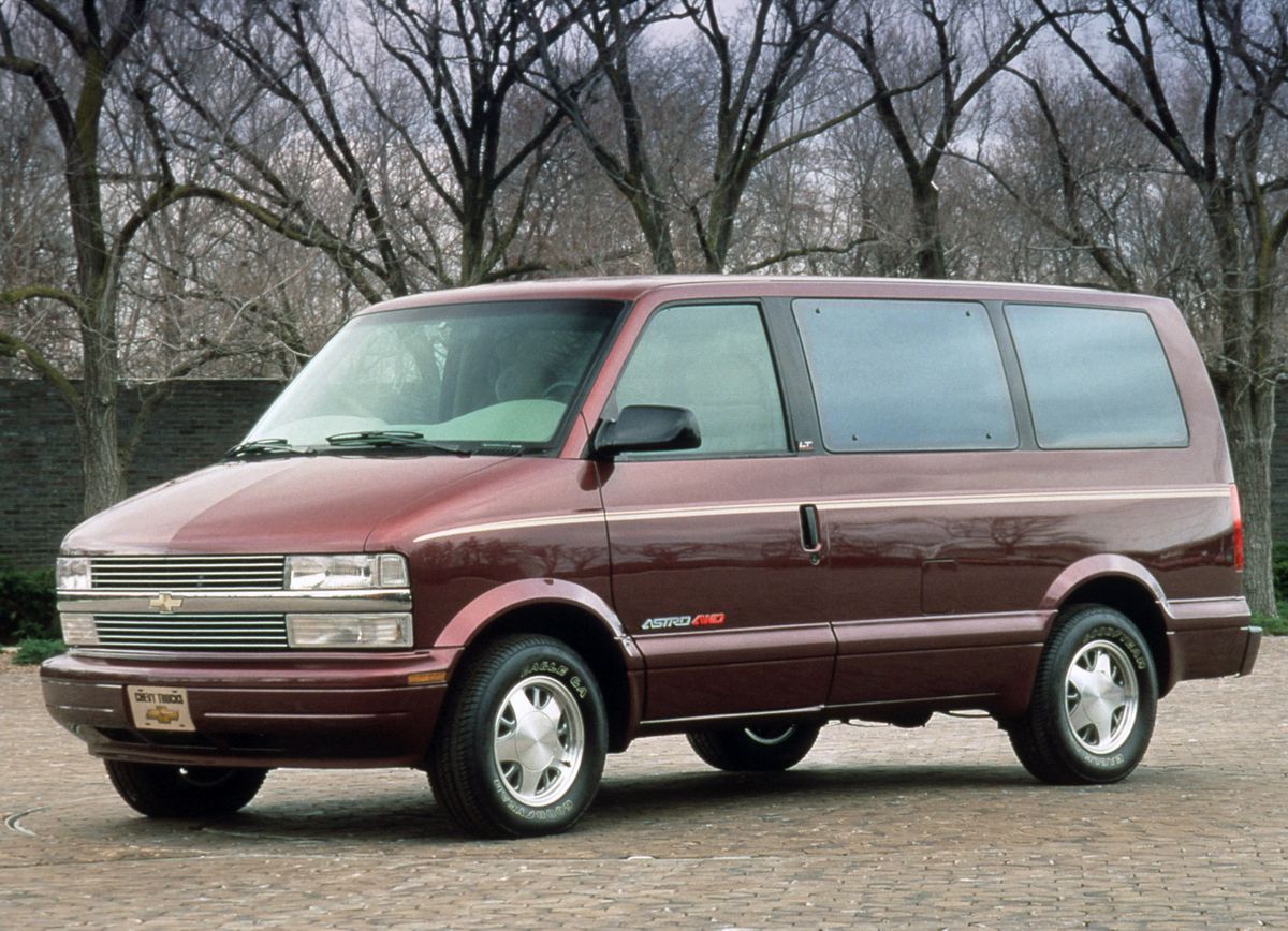 Chevrolet Astro 1985. Bodywork, Exterior. Minivan, 1 generation