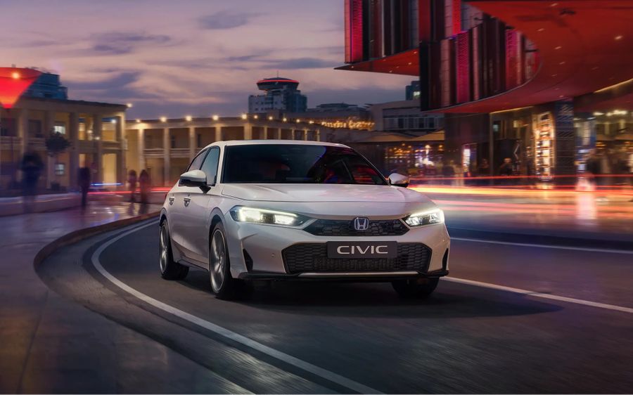 Honda Civic 2024. Кузов, экстерьер. Хэтчбек 5 дв., 11 поколение, рестайлинг